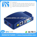 hot selling PC to TV VGA to AV Composite RCA S-Video Converter box for laptop notebook